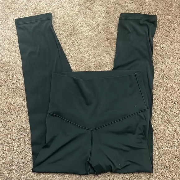 Aerie Chill Play Move Leggings Emerald Green Size Small - Picture 3 of 9